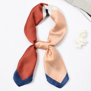 Square Silk Scarf/ Neckerchief/ Bandana WARM